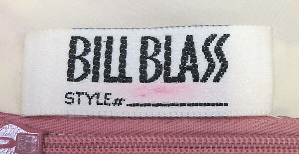 Dress, Bill Blass Ltd. (American, founded 1970), (a) cotton; (b) silk, American