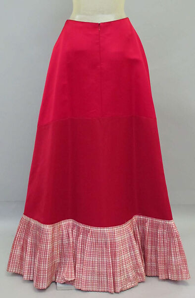 Dress, Bill Blass Ltd. (American, founded 1970), (a) cotton; (b) silk, American