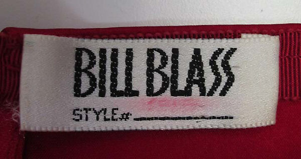 Dress, Bill Blass Ltd. (American, founded 1970), (a) cotton; (b) silk, American