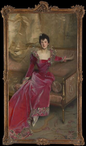 Mrs. Hugh Hammersley, John Singer Sargent (American, Florence 1856–1925 London), Oil on canvas, American 