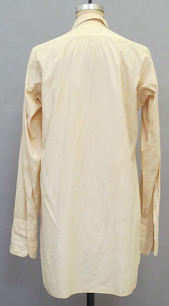 Dress shirt, House of Lanvin (French, founded 1889), cotton, French
