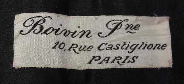 Bow tie, silk, French