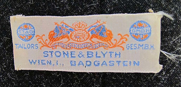 Necktie, wool, Austrian