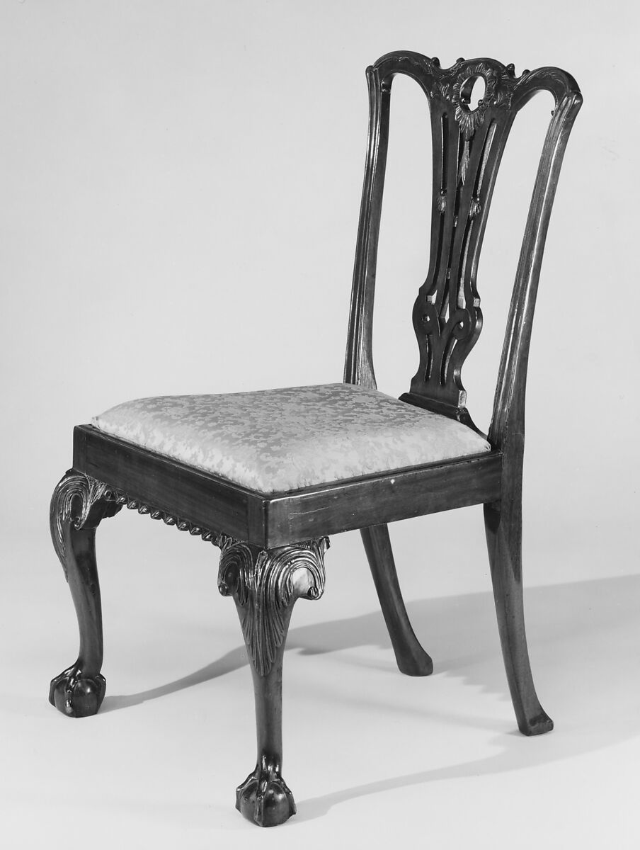 Side Chair, Mahogany, American 