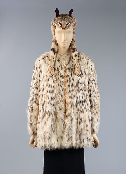 Ensemble, Schiaparelli (French, founded 1927), Fur, French 