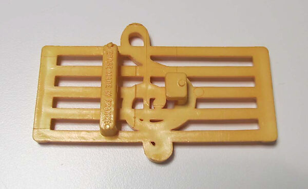 Buckle, Schiaparelli (French, founded 1927), plastic, French