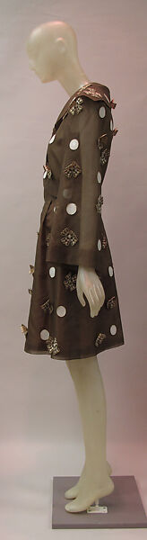 Ensemble, Irene Galitzine (Italian (born Georgia), Tbilisi 1916–2006 Rome), silk, plastic (vinyl), metal, Italian