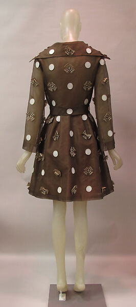 Ensemble, Irene Galitzine (Italian (born Georgia), Tbilisi 1916–2006 Rome), silk, plastic (vinyl), metal, Italian