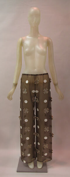 Ensemble, Irene Galitzine (Italian (born Georgia), Tbilisi 1916–2006 Rome), silk, plastic (vinyl), metal, Italian