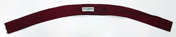 Ball gown, Sybil Connolly (Irish (born Wales), Swansea 1921–1998 Dublin), linen, silk, metal, Irish