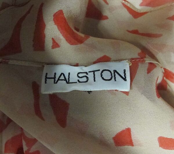 Ensemble, Halston (American, Des Moines, Iowa 1932–1990 San Francisco, California), silk, American