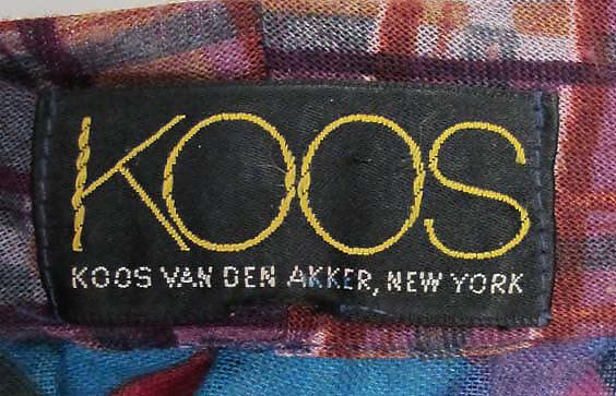 Ensemble, Koos van den Akker (American, born Netherlands, The Hague 1939–2015 New York), wool, cotton, Dutch