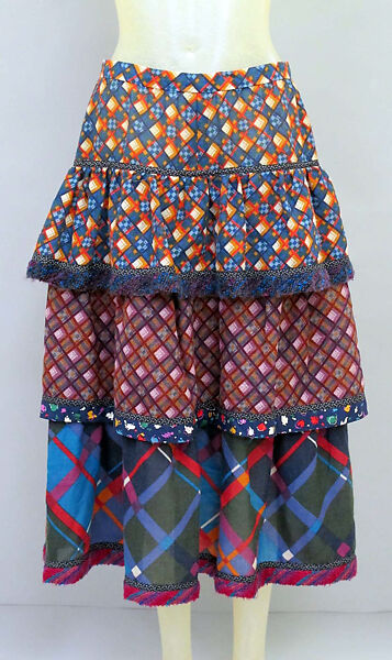 Ensemble, Koos van den Akker (American, born Netherlands, The Hague 1939–2015 New York), wool, cotton, Dutch