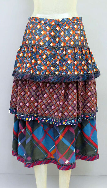 Ensemble, Koos van den Akker (American, born Netherlands, The Hague 1939–2015 New York), wool, cotton, Dutch