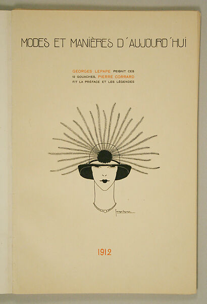 Modes et Manières d'Aujourd'hui, Pierre Corrard, paper, French
