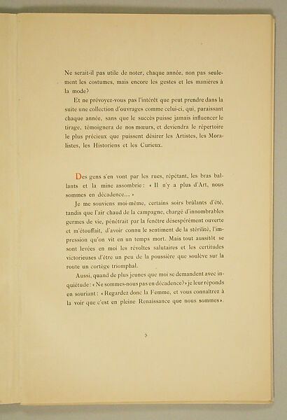 Modes et Manières d'Aujourd'hui, Pierre Corrard, paper, French