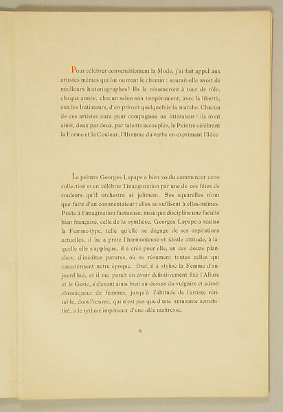 Modes et Manières d'Aujourd'hui, Pierre Corrard, paper, French