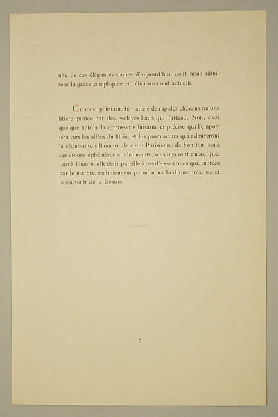 Modes et Manières d'Aujourd'hui, Pierre Corrard, paper, French