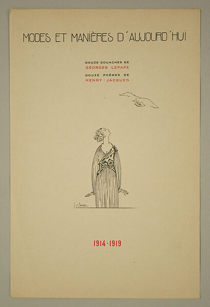 Modes et Manières d'Aujourd'hui, Pierre Corrard, paper, French