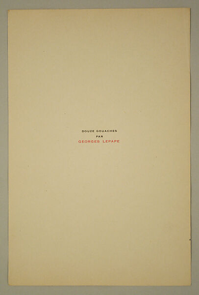 Modes et Manières d'Aujourd'hui, Pierre Corrard, paper, French