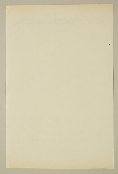 Modes et Manières d'Aujourd'hui, Pierre Corrard, paper, French