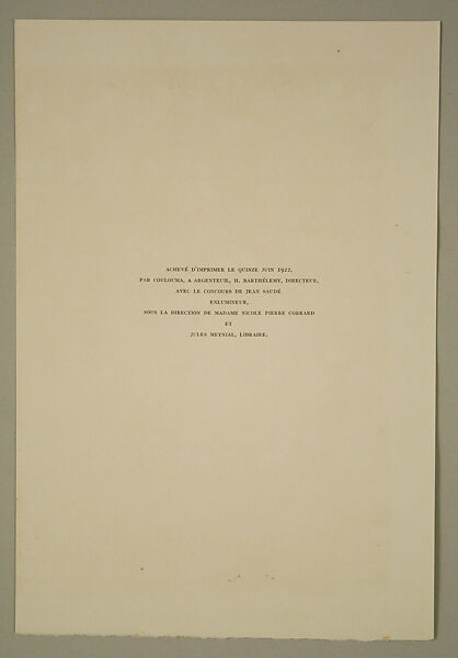Modes et Manières d'Aujourd'hui, Pierre Corrard, paper, French