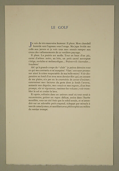 Modes et Manières d'Aujourd'hui, Pierre Corrard, paper, French