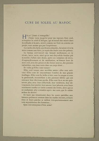 Modes et Manières d'Aujourd'hui, Pierre Corrard, paper, French