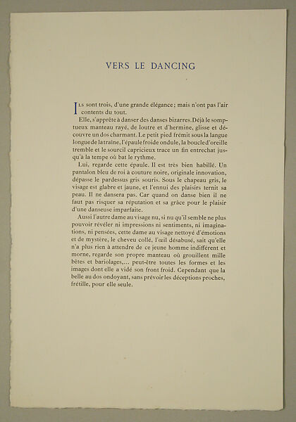 Modes et Manières d'Aujourd'hui, Pierre Corrard, paper, French