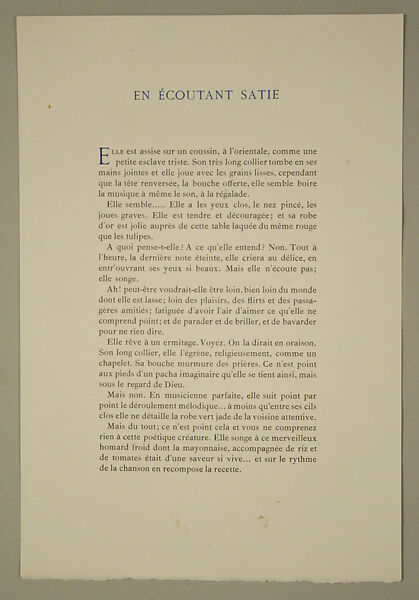 Modes et Manières d'Aujourd'hui, Pierre Corrard, paper, French