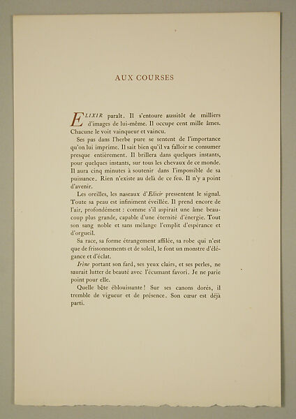 Modes et Manières d'Aujourd'hui, Pierre Corrard, paper, French