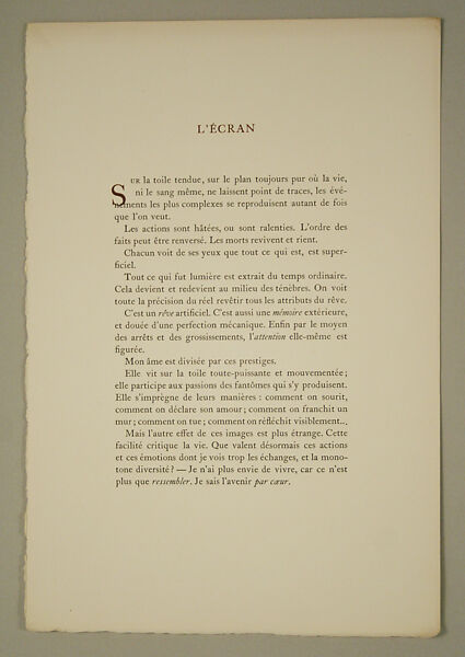 Modes et Manières d'Aujourd'hui, Pierre Corrard, paper, French