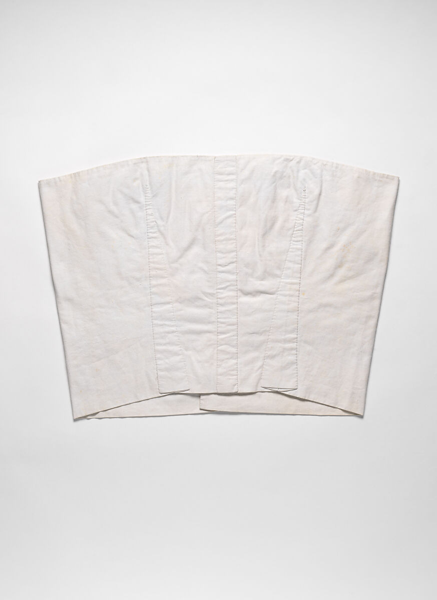 Corset, cotton, American or European