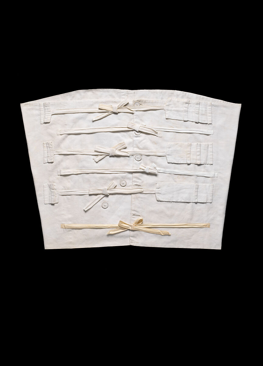 Corset, cotton, American or European
