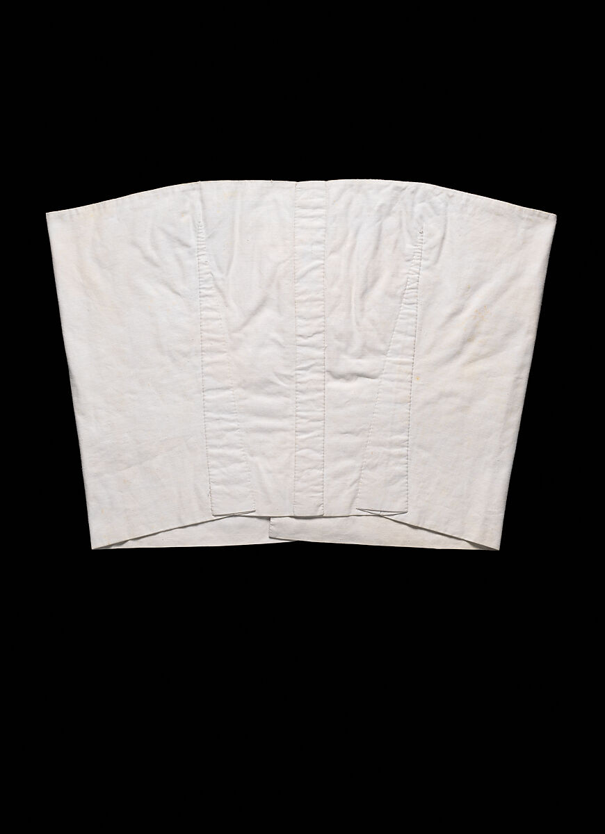 Corset, cotton, American or European