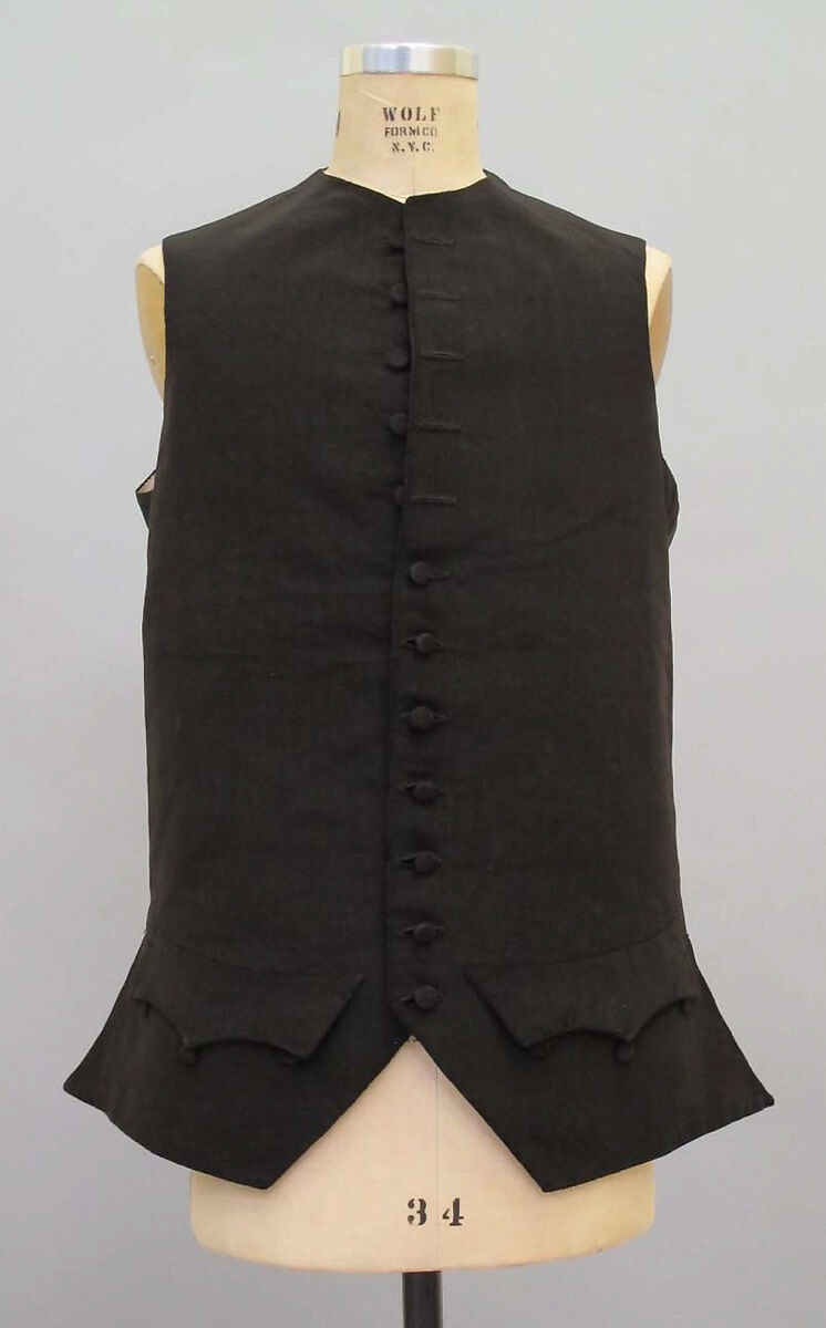 Suit, silk, linen, British