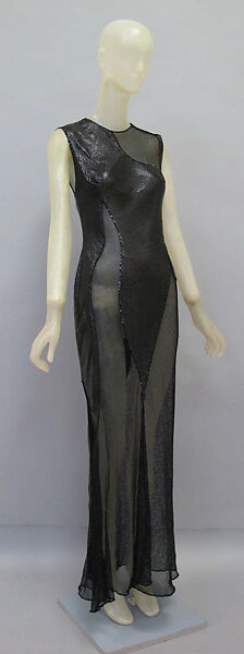 Dress, Gianni Versace (Italian, founded 1978), metal, silkRDHC1_, Italian 