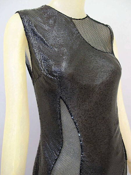 Dress, Gianni Versace (Italian, founded 1978), metal, silkRDHC1_, Italian