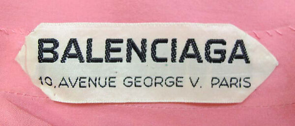 Dress, House of Balenciaga (French, founded 1937), silk, Spanish
