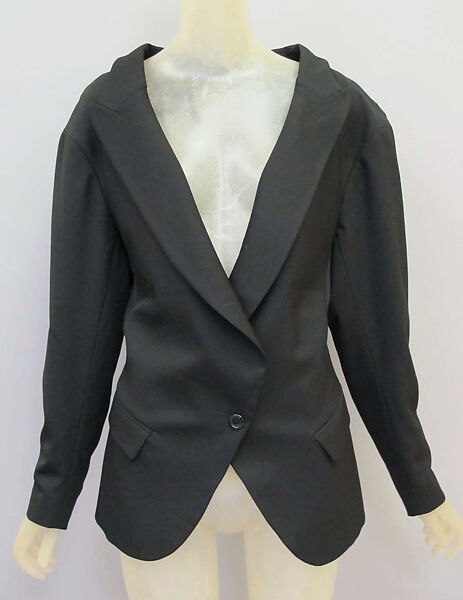 Jacket, Viktor &amp; Rolf (Dutch, founded 1993), wool, metal, Dutch 