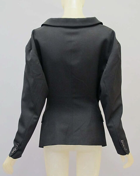 Jacket, Viktor &amp; Rolf (Dutch, founded 1993), wool, metal, Dutch