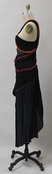 Dress, House of Balenciaga (French, founded 1937), synthetic, cotton, metal, French
