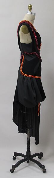 Dress, House of Balenciaga (French, founded 1937), synthetic, cotton, metal, French