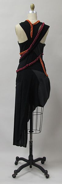 Dress, House of Balenciaga (French, founded 1937), synthetic, cotton, metal, French