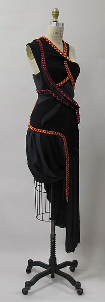 Dress, House of Balenciaga (French, founded 1937), synthetic, cotton, metal, French