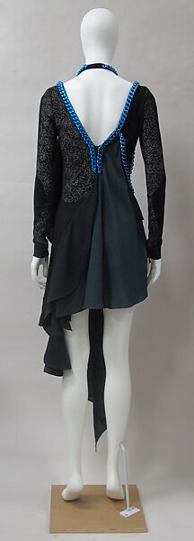 Dress, House of Balenciaga (French, founded 1937), synthetic, cotton, metal, French