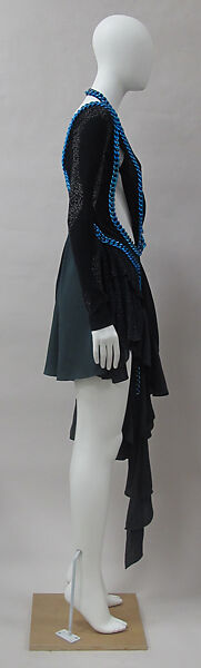 Dress, House of Balenciaga (French, founded 1937), synthetic, cotton, metal, French