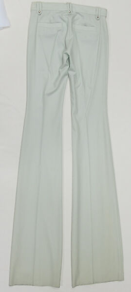 Ensemble, House of Balenciaga (French, founded 1937), wool, synthetic, fur, metal, French