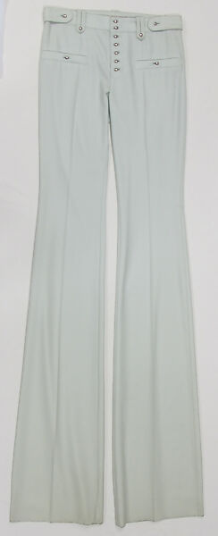 Ensemble, House of Balenciaga (French, founded 1937), wool, synthetic, fur, metal, French