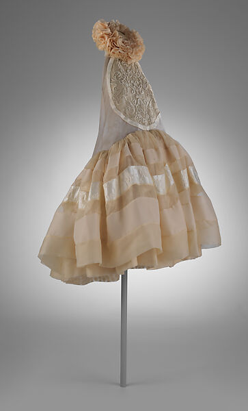 Dress, House of Balenciaga (French, founded 1937), silk, rayon, cotton, nylon, linen, French